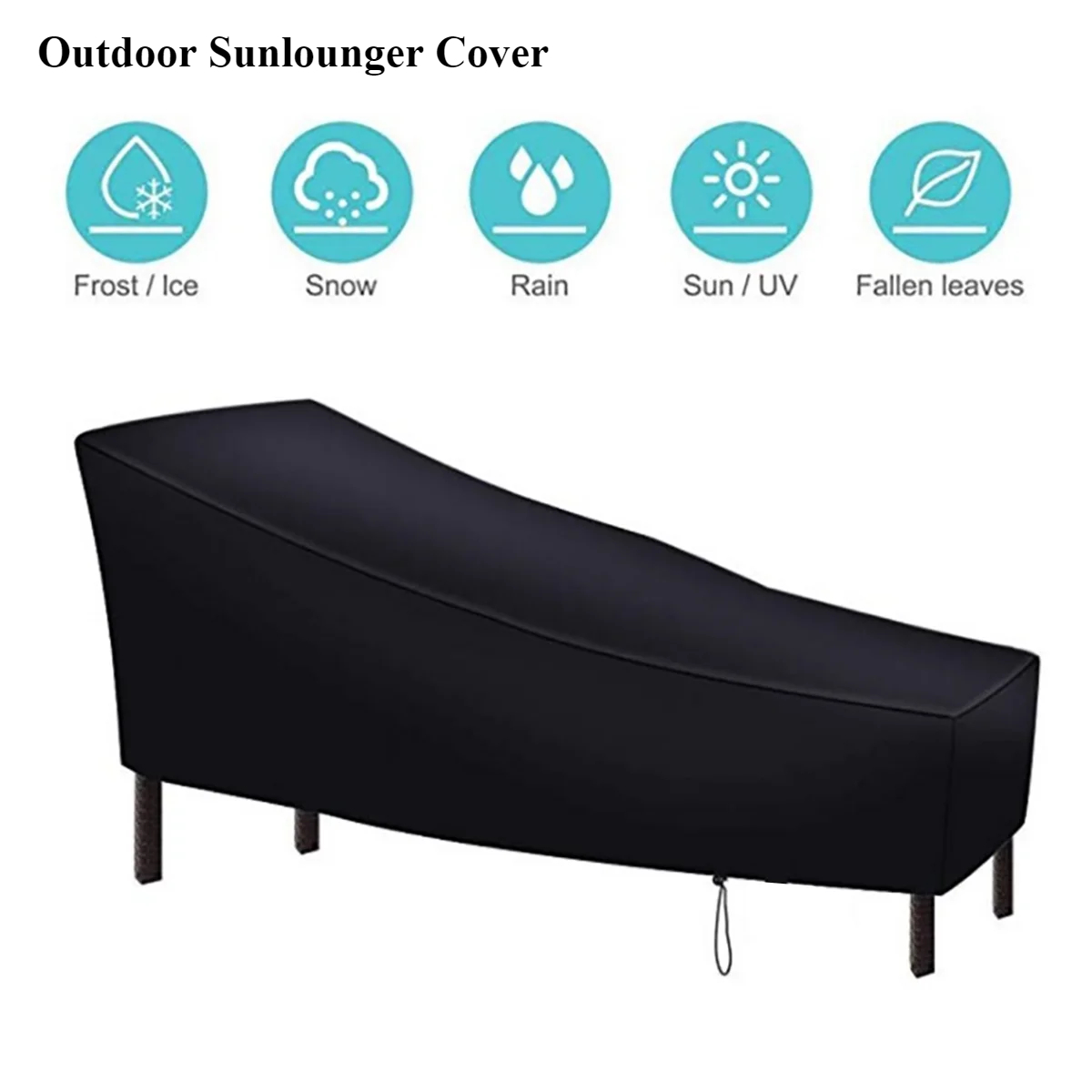 Outdoor Furniture Cover - Housse de chaise longue en tissu