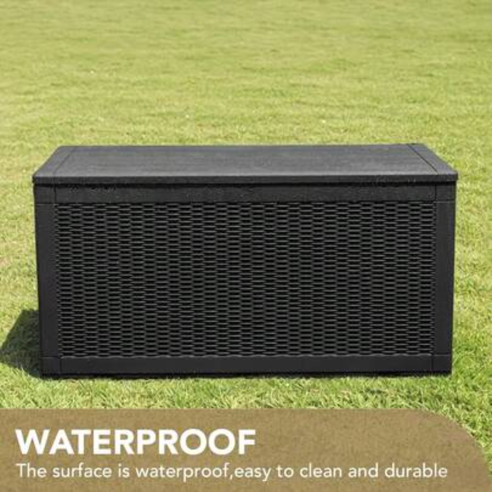 Outdoor Furniture For Pool - Grande boîte de rangement extérieure verrouillable