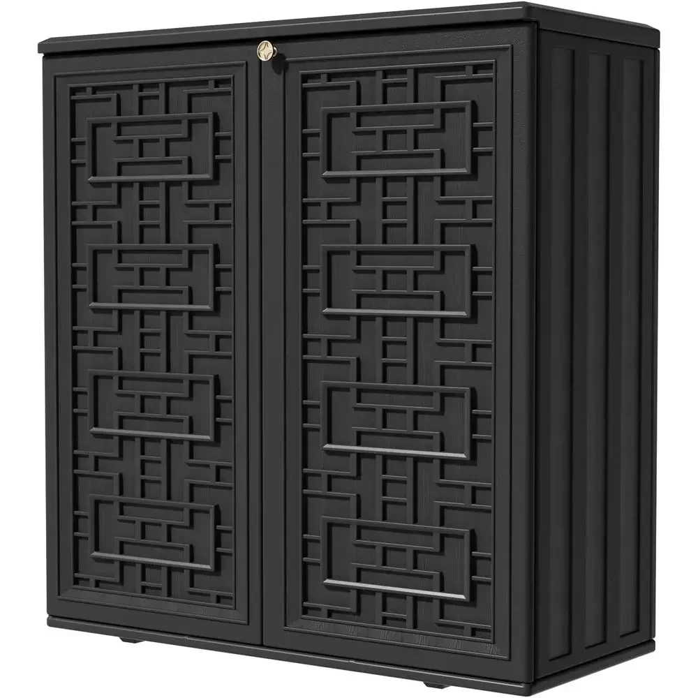 Outdoor Furniture For Pool - Armoire de rangement extérieure en résine