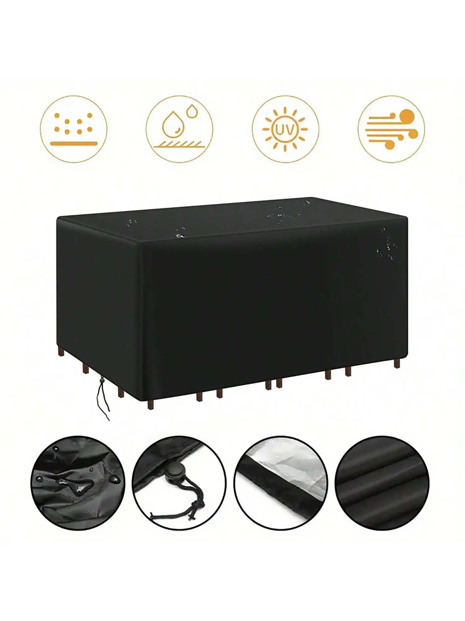 Outdoor Furniture Used - Juste anti-poussière imperméable pour chaises, canapés