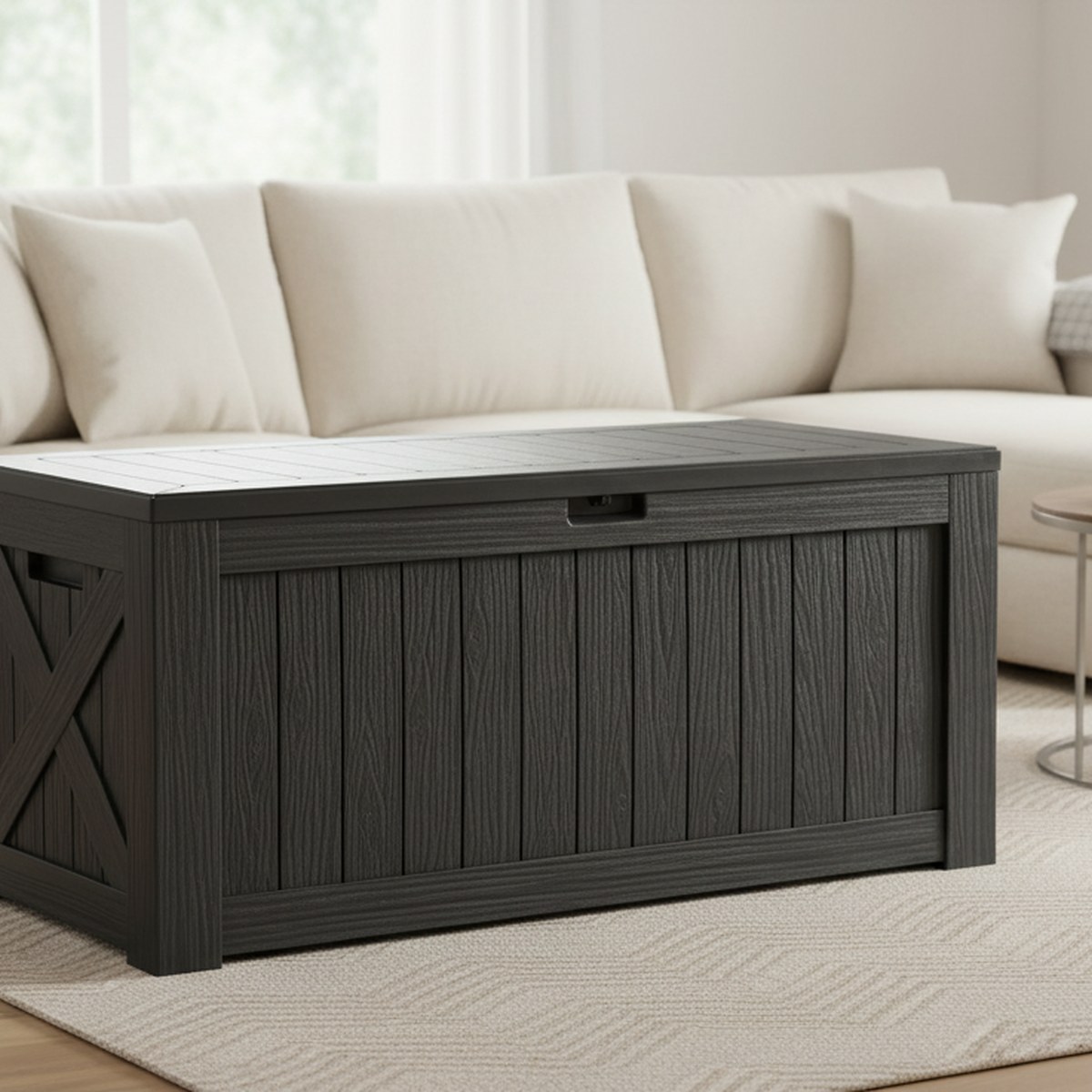 Outdoor Furniture For Pool - Grand coffre de rangement extérieur de