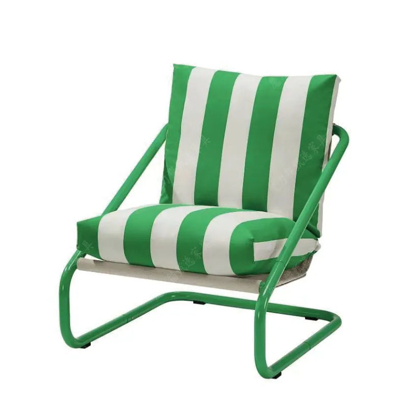 Outdoor Furniture Green - Chaises en métal minimalistes chaises rouges