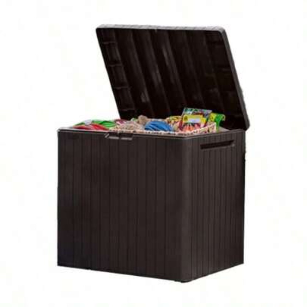 Outdoor Furniture For Pool - Boîte de rangement extérieure en résine
