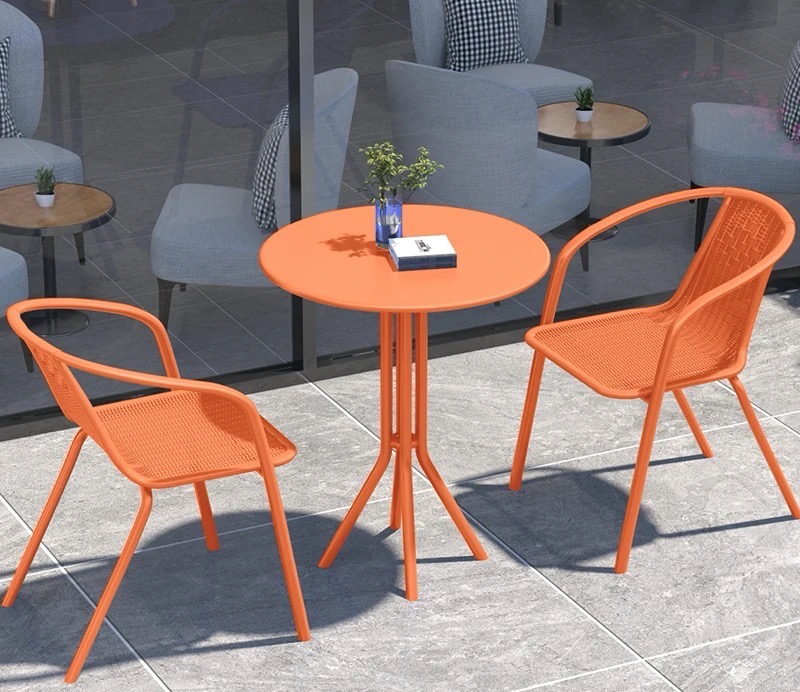 Ensemble bistrot moderne vert  - Outdoor Furniture Green avis et prix