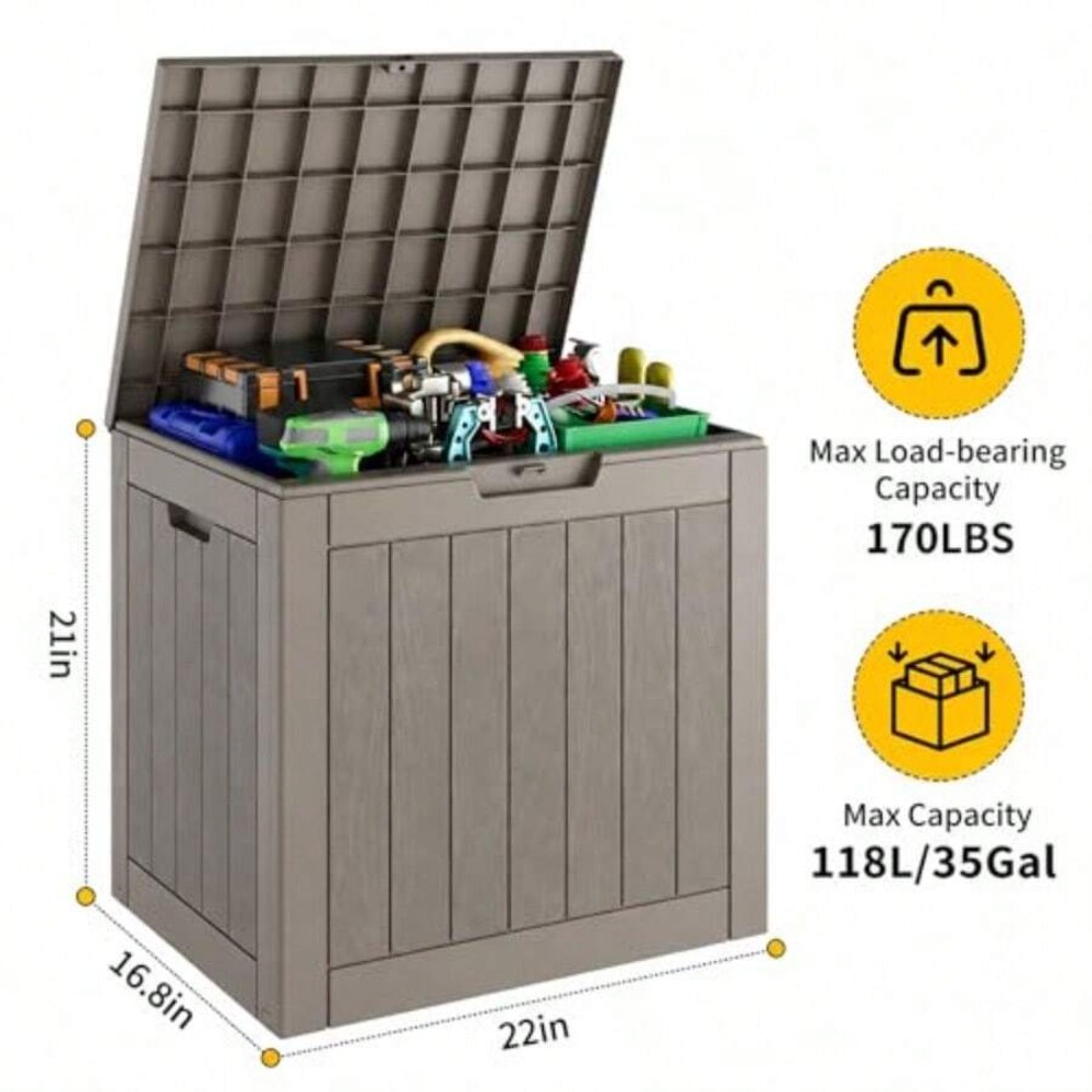 Boîte de rangement extérieure  - Outdoor Furniture For Pool avis et prix