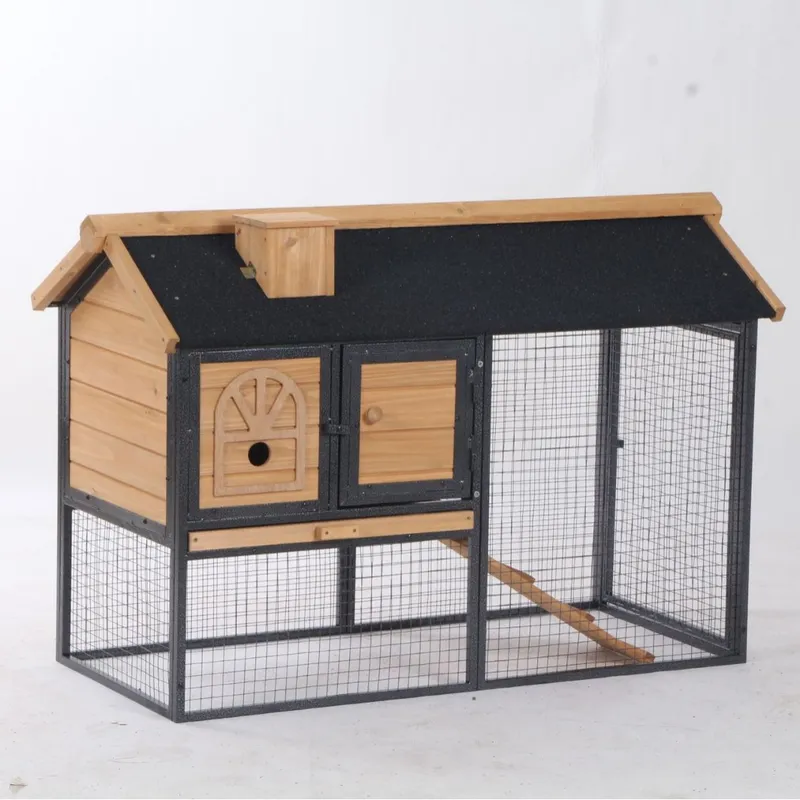 Cage à lapins moderne d'extéri - Outdoor Furniture Yellow avis et prix