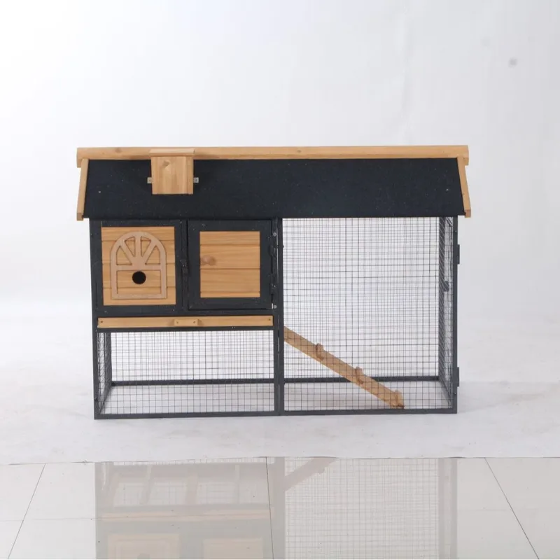 Cage à lapins moderne d'extéri - Outdoor Furniture Yellow avis et prix