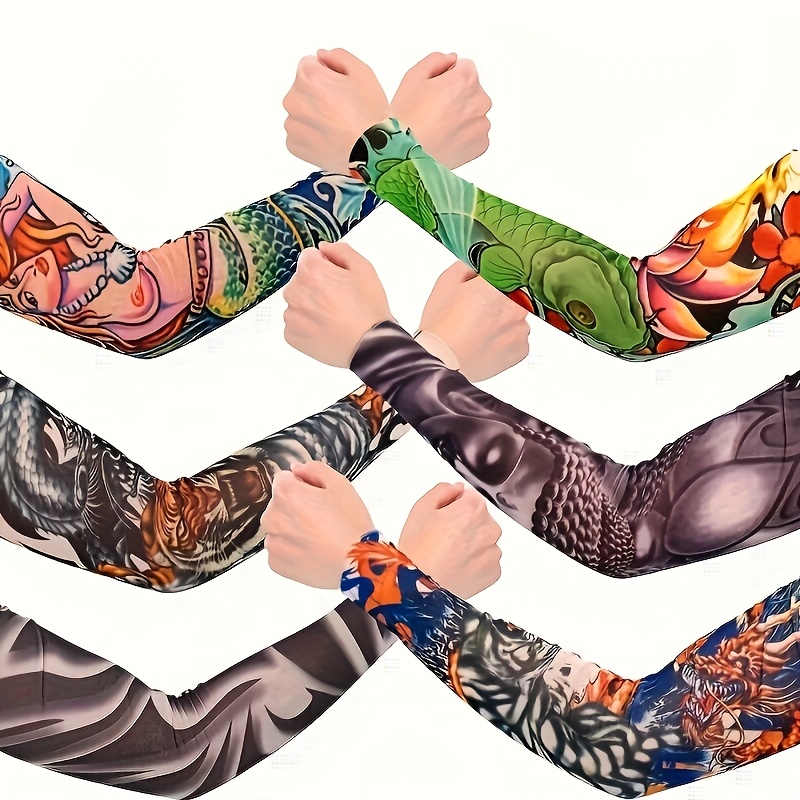 6 manchons de tatouage tempora - Outdoor Furniture Decor avis et prix