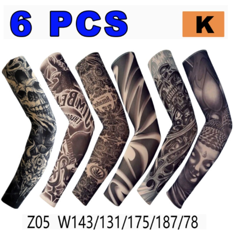 6 manchons de tatouage tempora - Outdoor Furniture Decor avis et prix