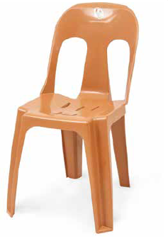 Chaises de café modernes empil - Outdoor Furniture Yellow avis et prix