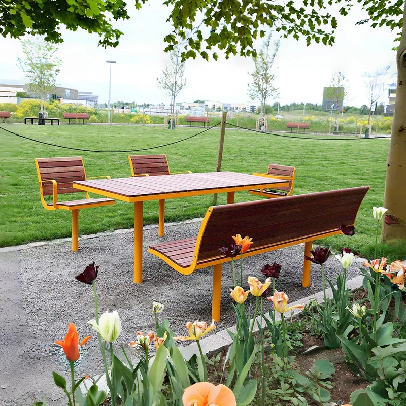 Ensemble table et chaises de j - Outdoor Furniture Yellow avis et prix