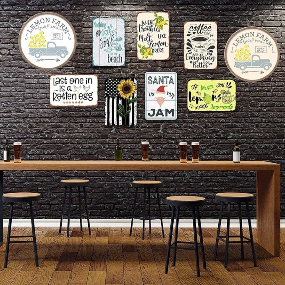 CIFBUY Décoration murale en al - Outdoor Furniture Decor avis et prix