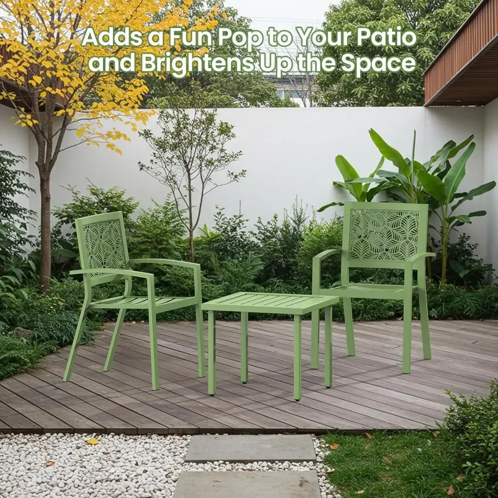 Ensemble bistrot d'extérieur 3 - Outdoor Furniture Green avis et prix