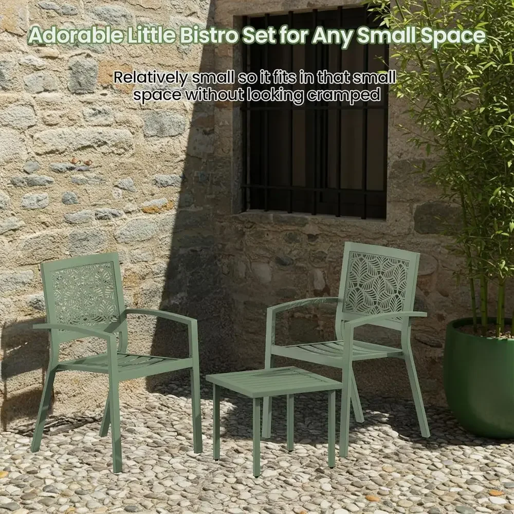 Ensemble bistrot d'extérieur 3 - Outdoor Furniture Green avis et prix