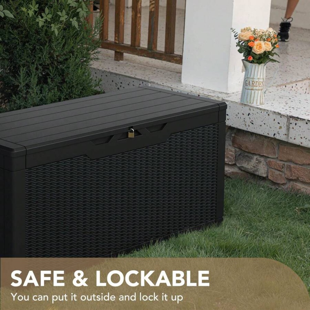 Grande boîte de rangement exté - Outdoor Furniture For Pool avis et prix