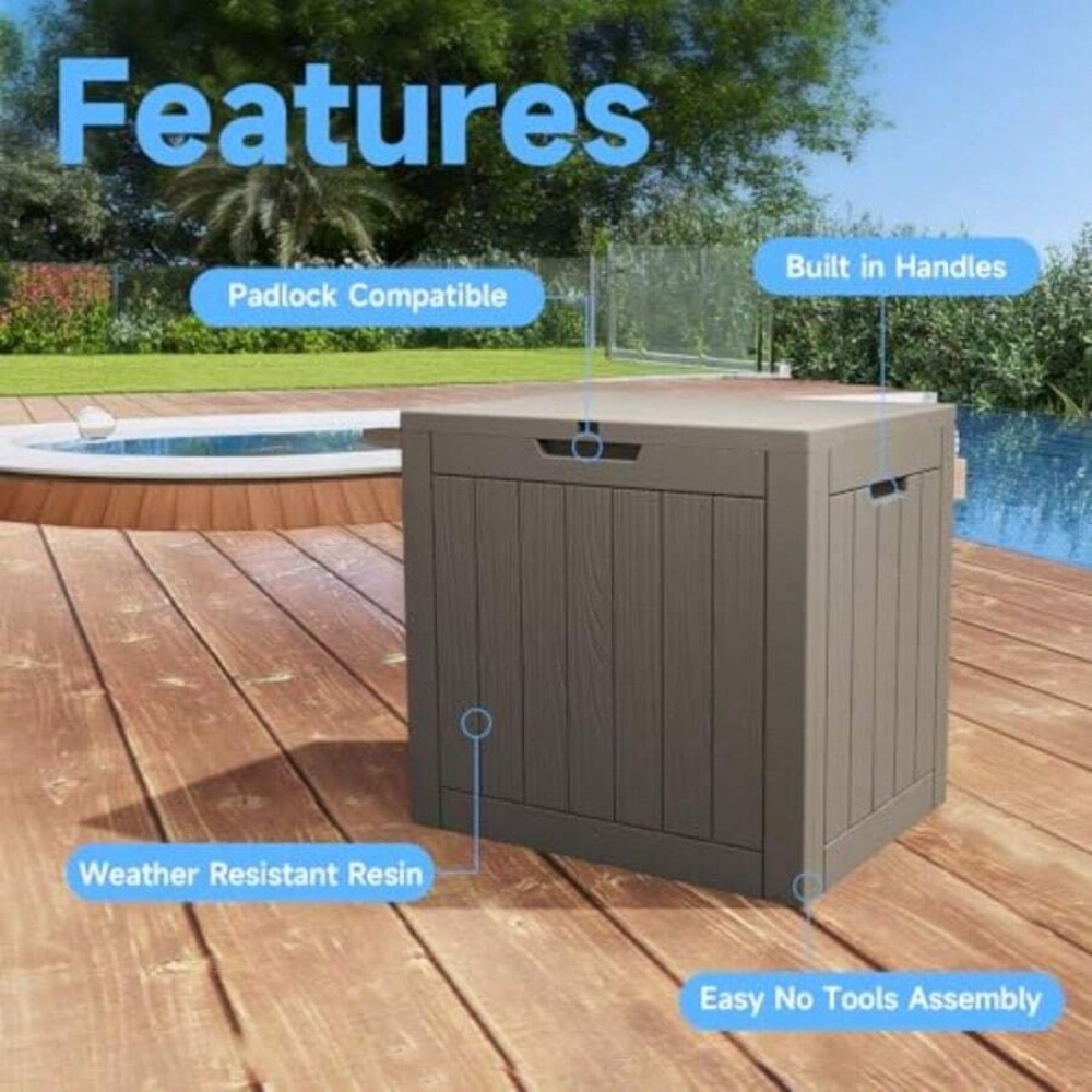 Boîte de rangement extérieure  - Outdoor Furniture For Pool avis et prix