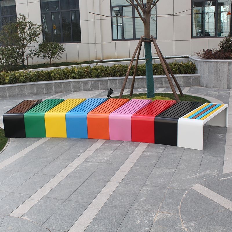 Banc métallique en acier lamin - Outdoor Furniture Green avis et prix