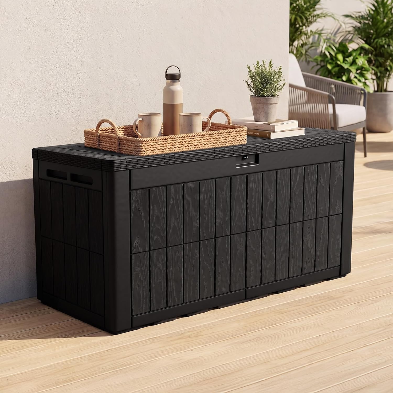 Bac de rangement extérieur gra - Outdoor Furniture For Pool avis et prix