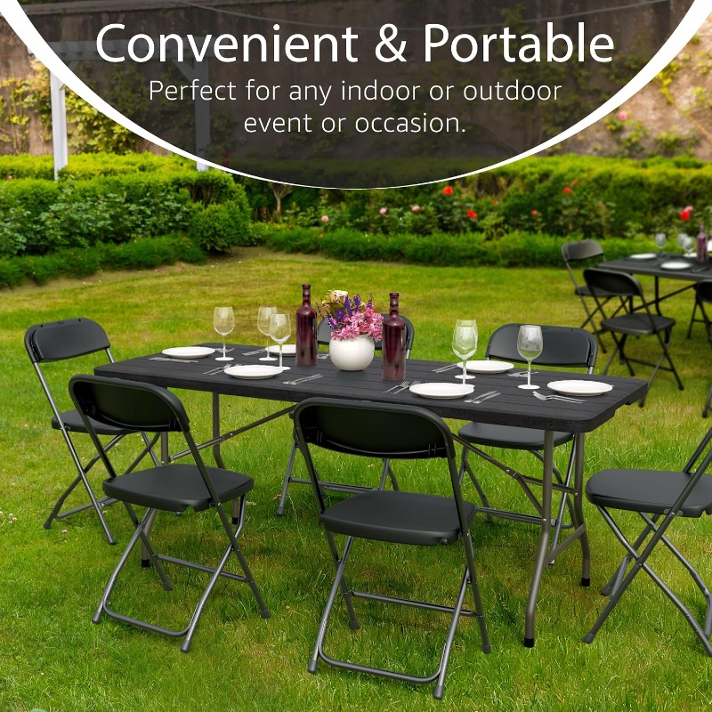 Lot de 10 tables pliantes de 6 - Outdoor Furniture Legs avis et prix
