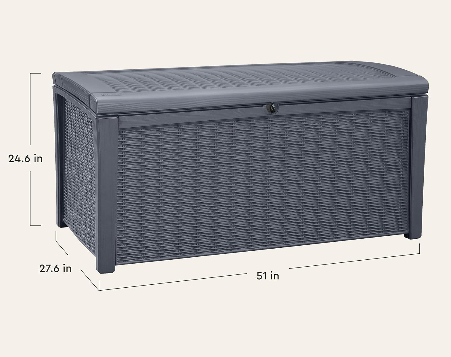 Bac de rangement extérieur 110 - Outdoor Furniture For Pool avis et prix