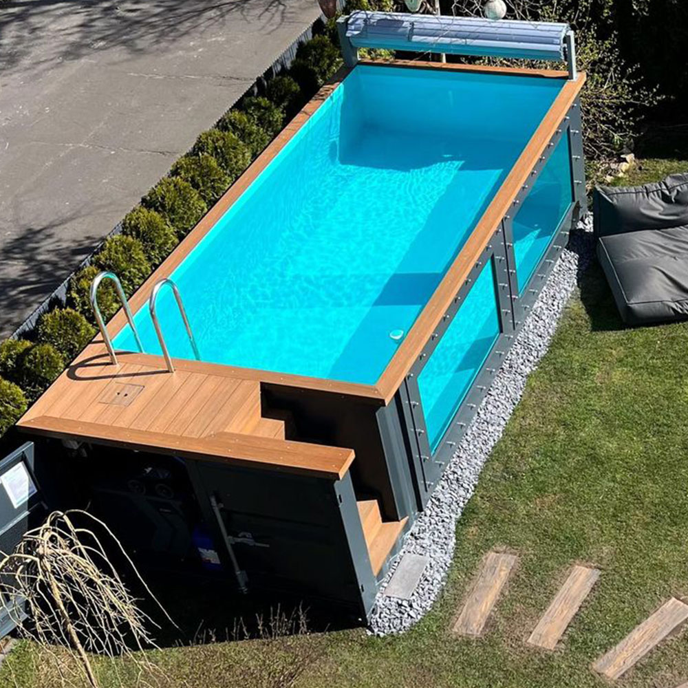 Piscine préfabriquée de luxe e - Outdoor Furniture For Pool avis et prix