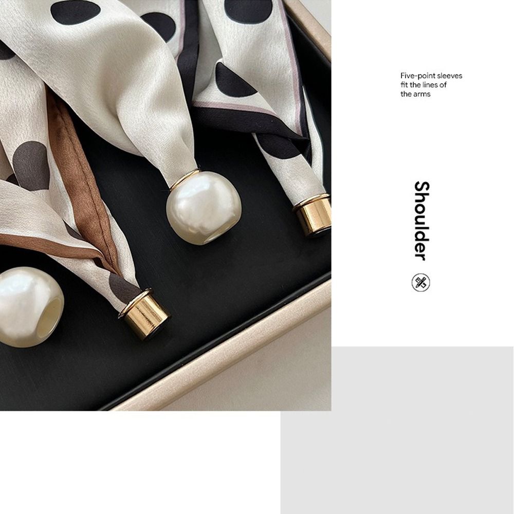 Élégant foulard en soie perlée - Outdoor Furniture Decor avis et prix