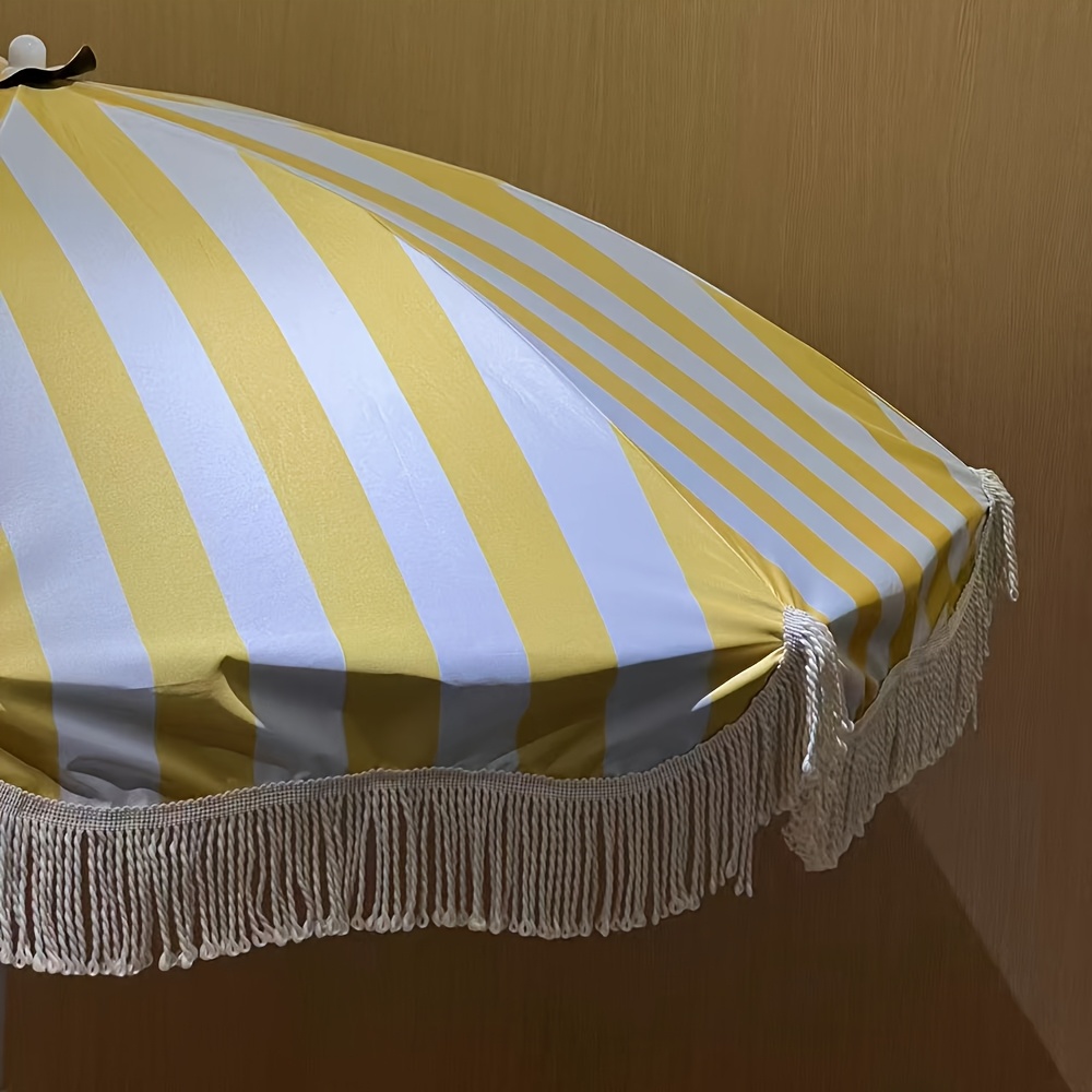 Lot de 1 parasol de plage déco - Outdoor Furniture Yellow avis et prix