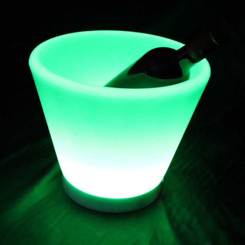 Pots de fleurs lumineux D28 *  - Outdoor Furniture Green avis et prix