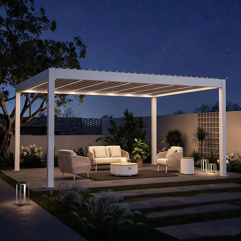 Pavillon de jardin rectangulai - Outdoor Furniture Metal avis et prix