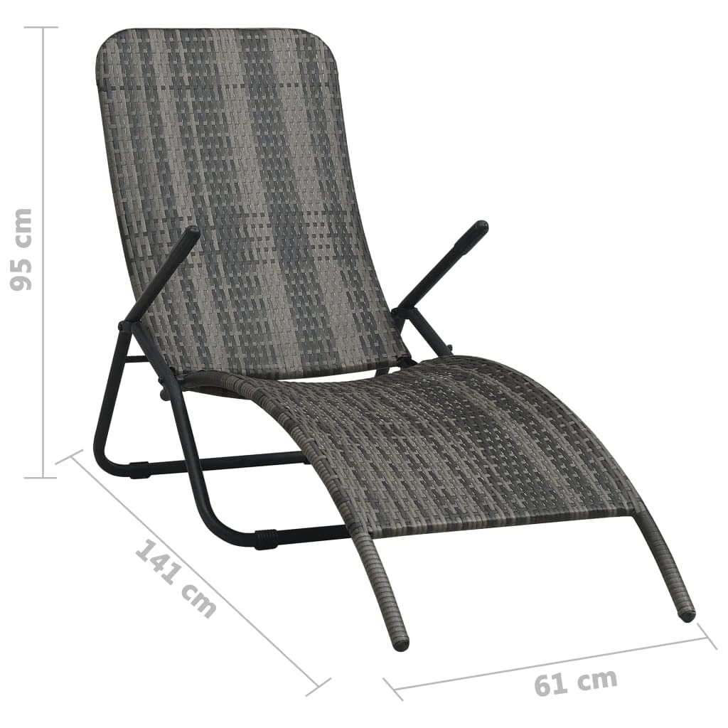 Chaise longue pliante, chaise  - Outdoor Furniture For Pool avis et prix