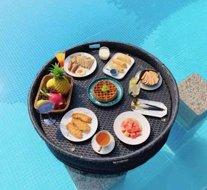 Plateau flottant pour piscine, - Outdoor Furniture In Bali avis et prix