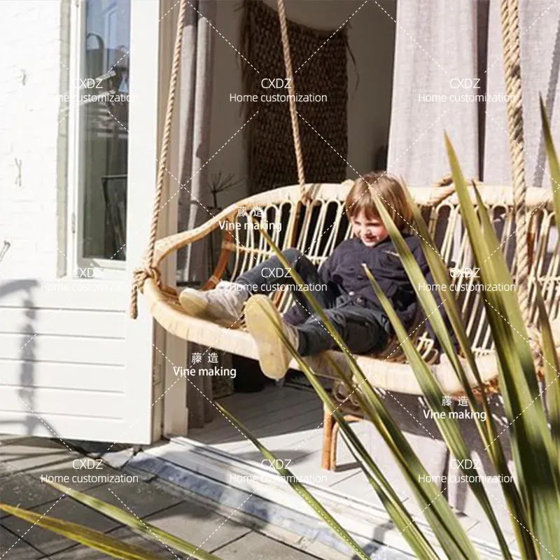 Fauteuil suspendu double en ro - Outdoor Furniture In Bali avis et prix