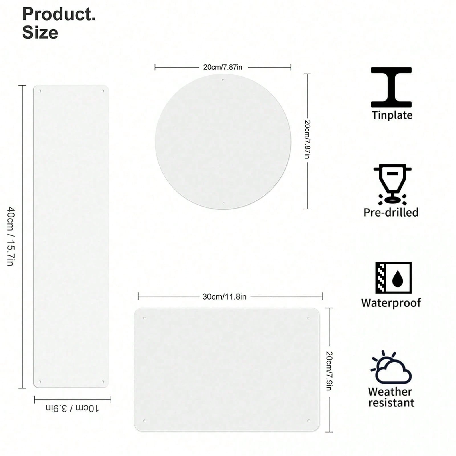 Panneau humoristique « Interdi - Outdoor Furniture Decor avis et prix