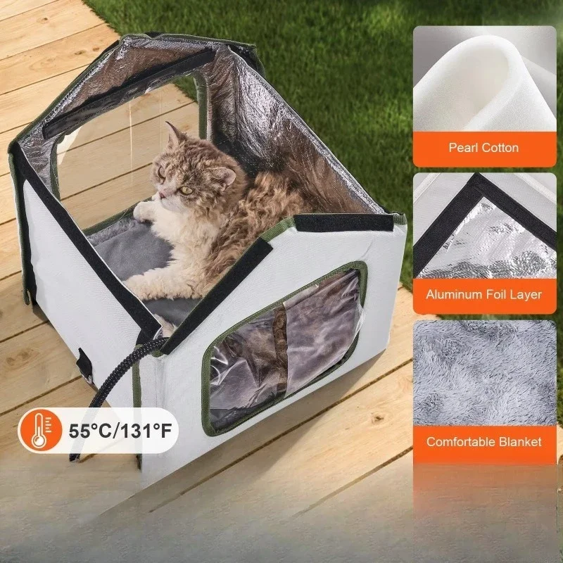 Maison pour chat surélevée de  - Outdoor Furniture Types avis et prix