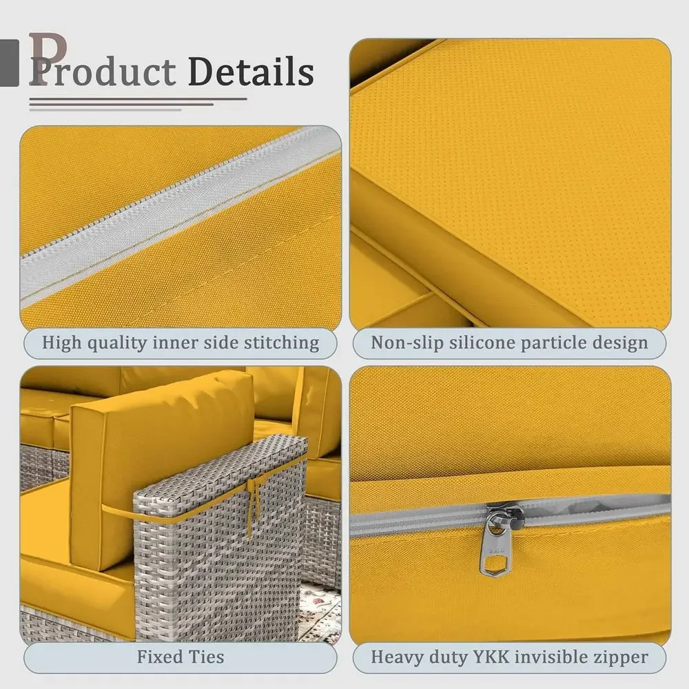 Coussins de remplacement imper - Outdoor Furniture Yellow avis et prix