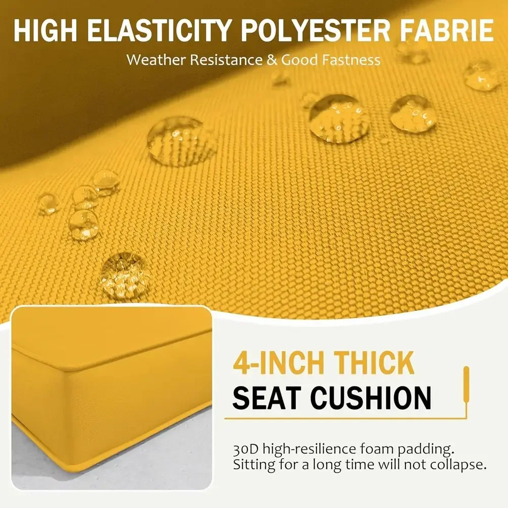 Coussins de remplacement imper - Outdoor Furniture Yellow avis et prix