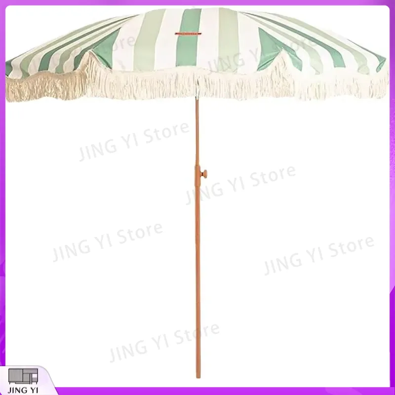 Parasol de plage portable à fr - Outdoor Furniture Green avis et prix
