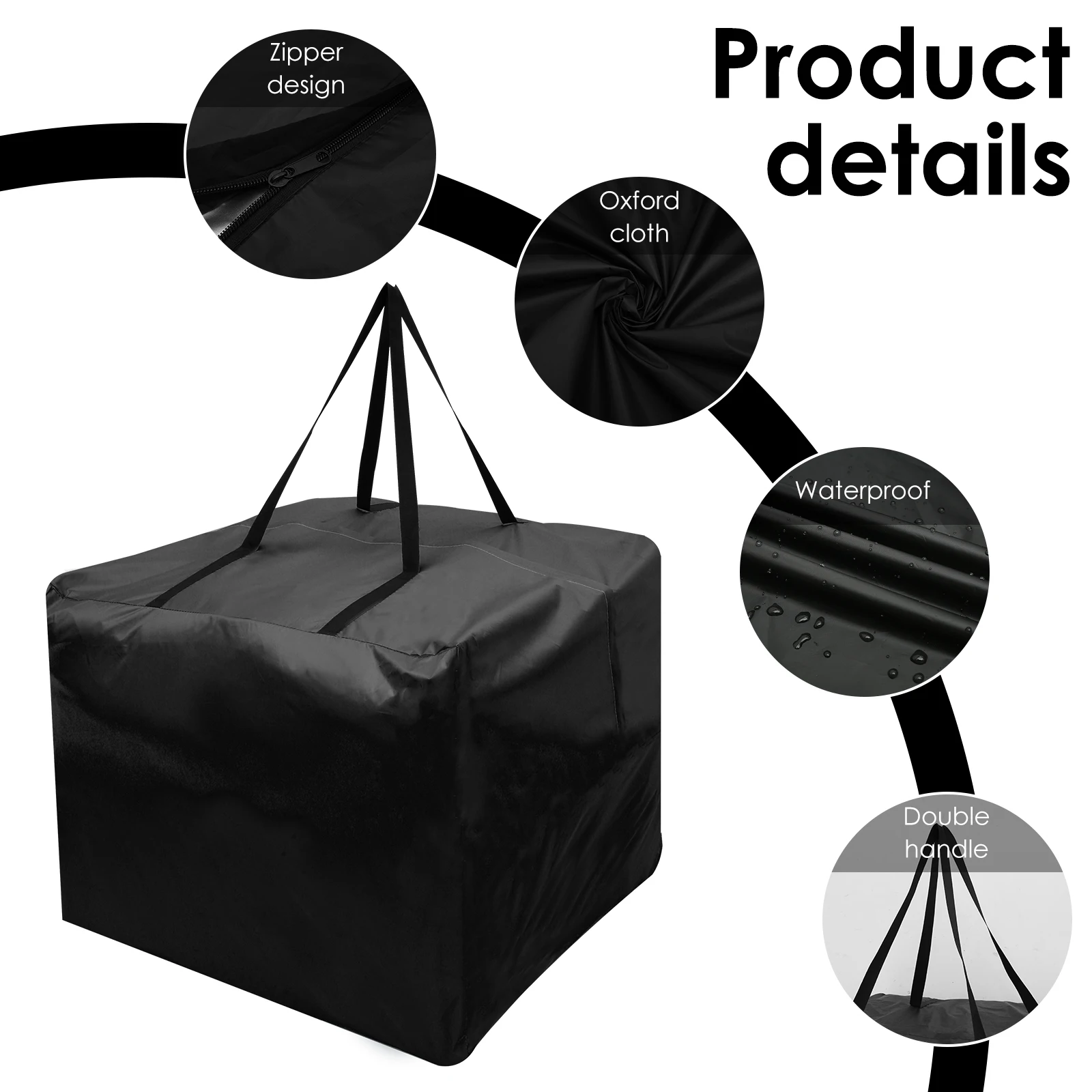 Sac de rangement pour coussins - Outdoor Furniture Types avis et prix